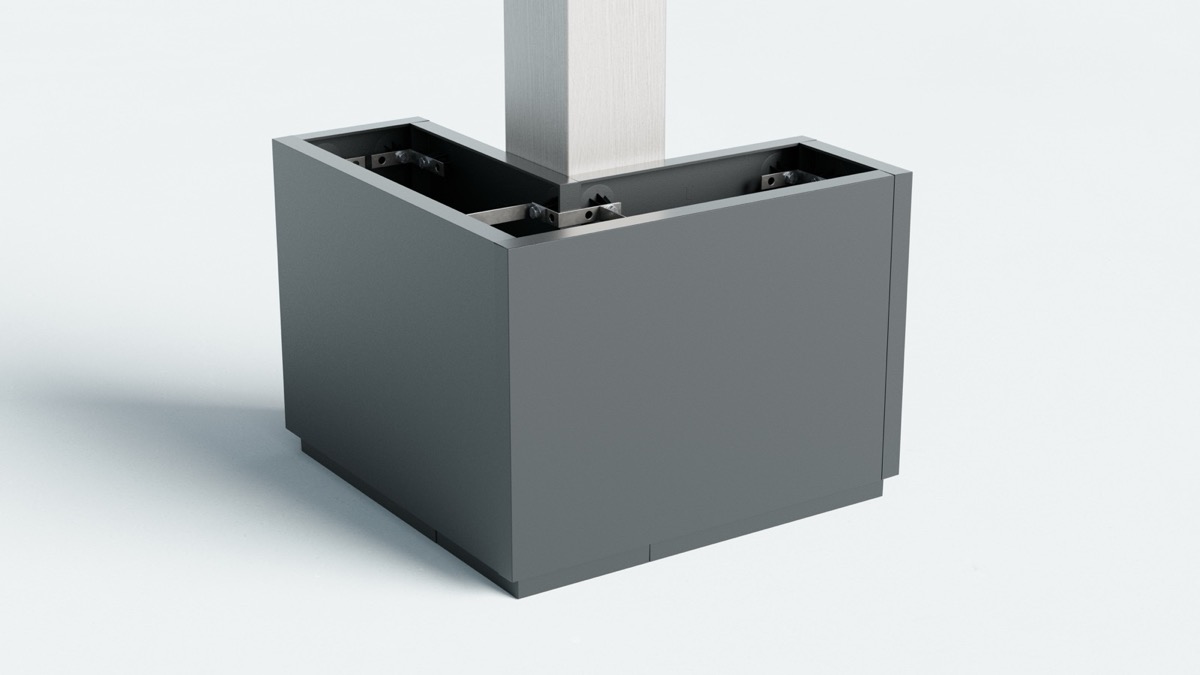 PergoDomino 03 modell (79x79 cm, h55)