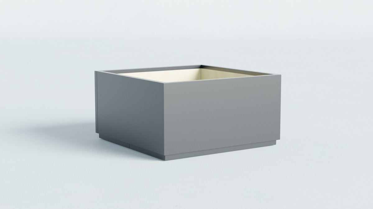 Easy 02-55 modell (104x104 cm, 55 cm magas)